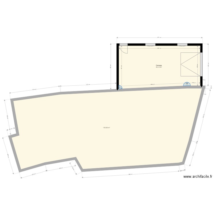 ARCHAUD. Plan de 0 pièce et 0 m2