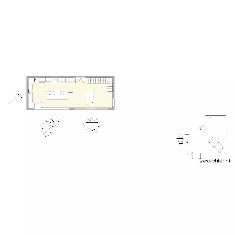 Maison Model2. Plan de 