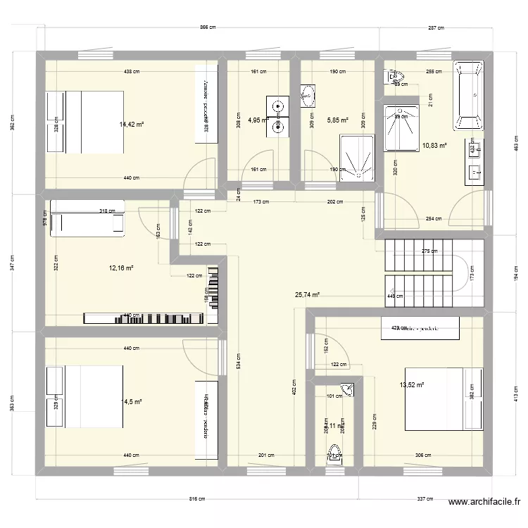 &Eacute;tagev2. Plan de 