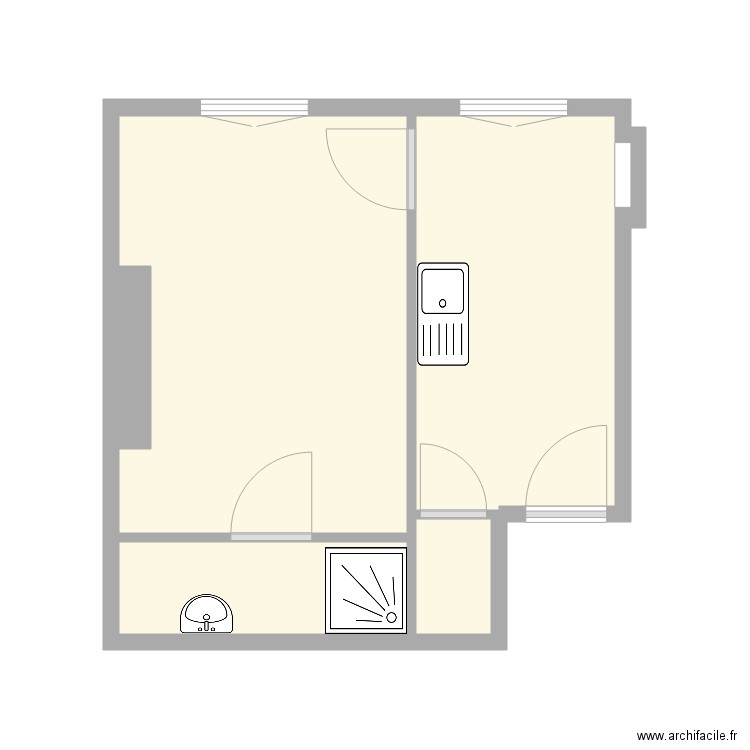 51 fontaine au roi. Plan de 0 pièce et 0 m2