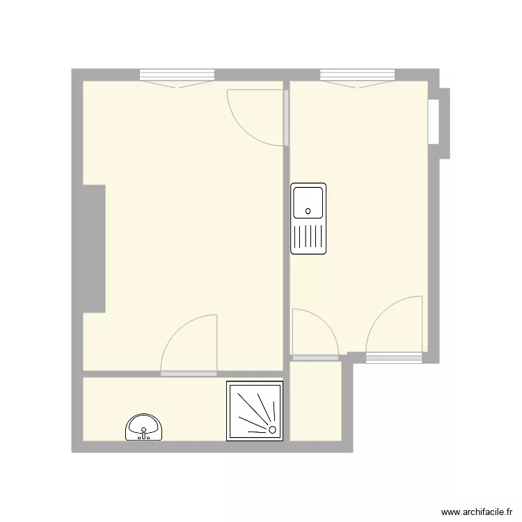 51 fontaine au roi. Plan de 