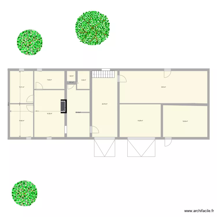 Maison bey. Plan de Maison bey. Plan de