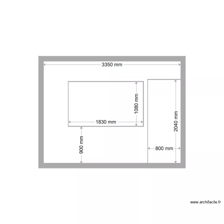 facade CH 3. Plan de 