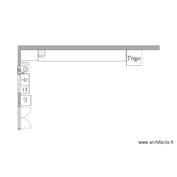 cuisine. Plan de 0 pièce et 0 m2