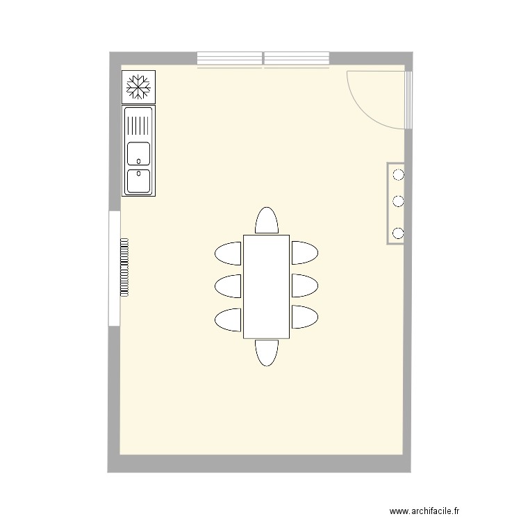 2C01sansfauteuils. Plan de 0 pièce et 0 m2