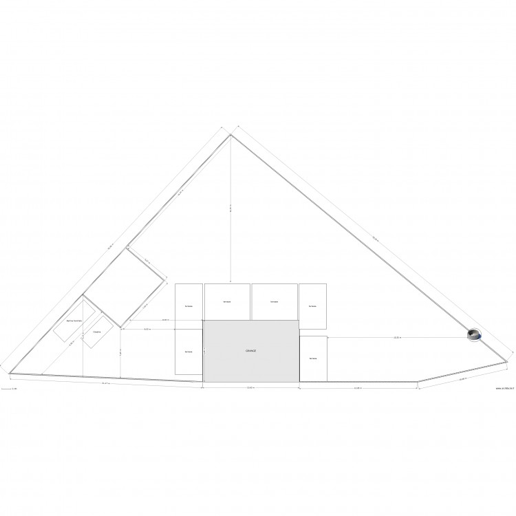 Boitron Plan de masse. Plan de 0 pièce et 0 m2