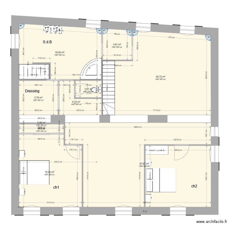 plan plassac verifier 21 indice 2 etage. Plan de 0 pièce et 0 m2