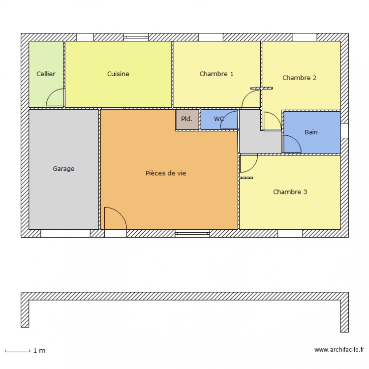 Harmonie (4bis13M-CF) - MERLE. Plan de 0 pièce et 0 m2