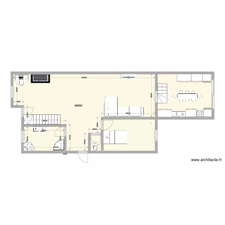 etage 1. Plan de etage 1. Plan de