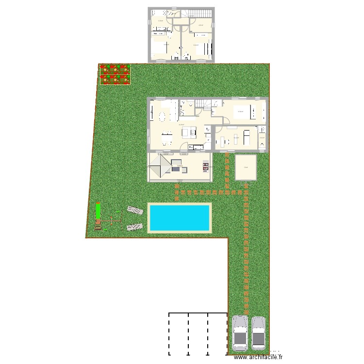 Projet Caphan v02. Plan de 0 pièce et 0 m2