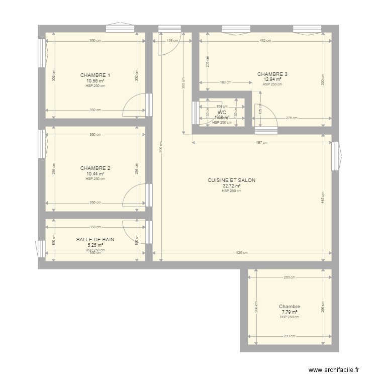 MANU 1 et 11. Plan de 0 pièce et 0 m2