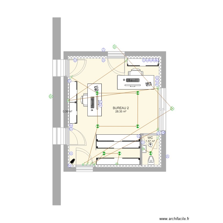 ANAIS BUREAU 2 VER 12 2020 V9 pour elec. Plan de 0 pièce et 0 m2