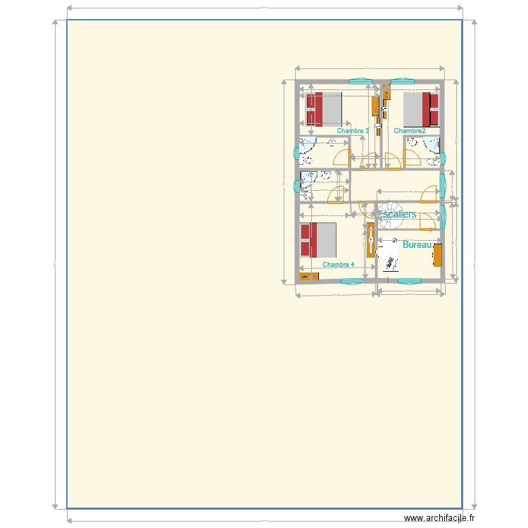 kayiranga dimensions etage. Plan de 0 pièce et 0 m2