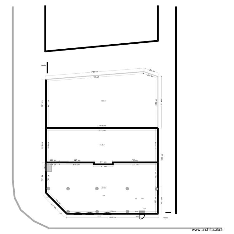 Fontenay Existant. Plan de Fontenay Existant. Plan de