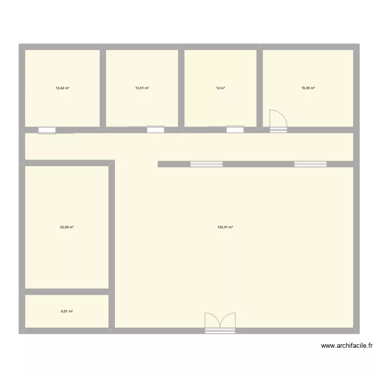 OCEANIC R+1 KINE. Plan de 0 pièce et 0 m2