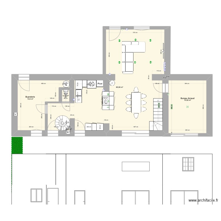 BALAN PLAN. Plan de 12 pièces et 123 m2