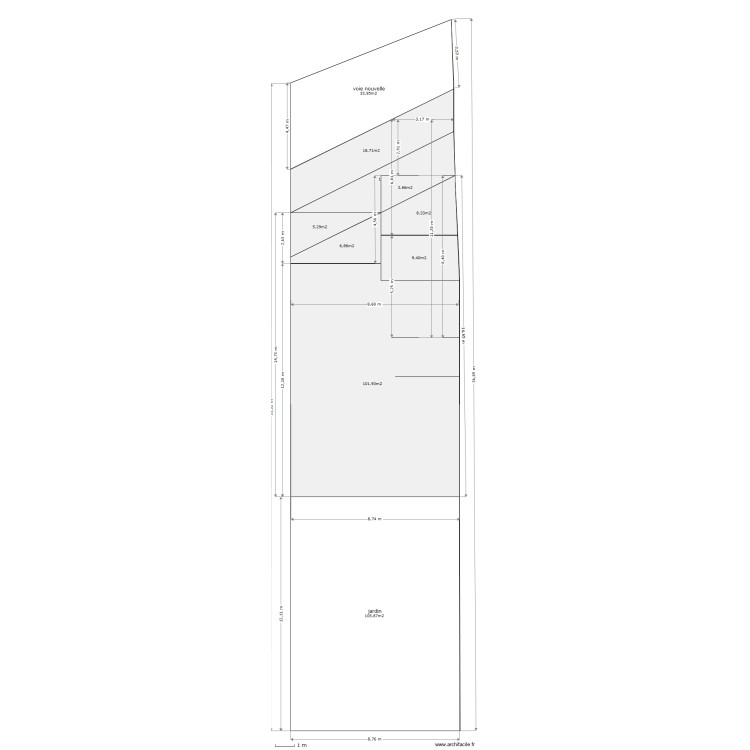 implantation 27/05. Plan de 0 pièce et 0 m2