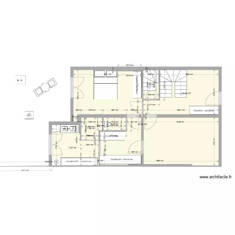  Projet RDC AML Roure  NAD. Plan de 