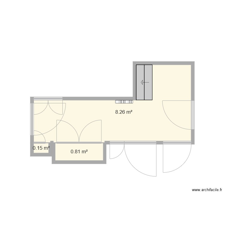 HALL RDC. Plan de 0 pièce et 0 m2