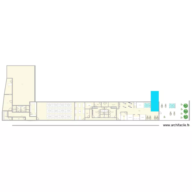 SPA long du mur V3. Plan de SPA long du mur V3. Plan de