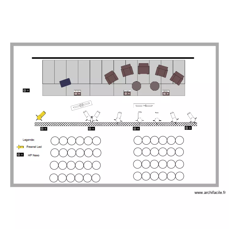 Geneva 1 sc&egrave;ne et muressaic. Plan de 
