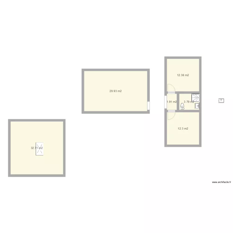 plan case &agrave; benoit. Plan de 
