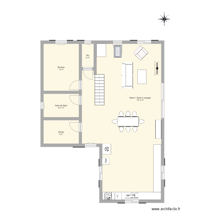 Maison1. Plan de 0 pièce et 0 m2