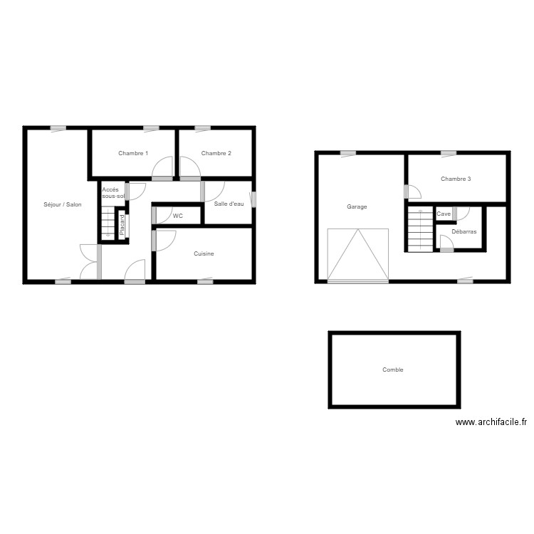 BOUVET FLEURIGNE. Plan de 15 pièces et 96 m2