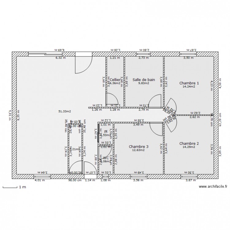 Switala plan. Plan de 0 pièce et 0 m2
