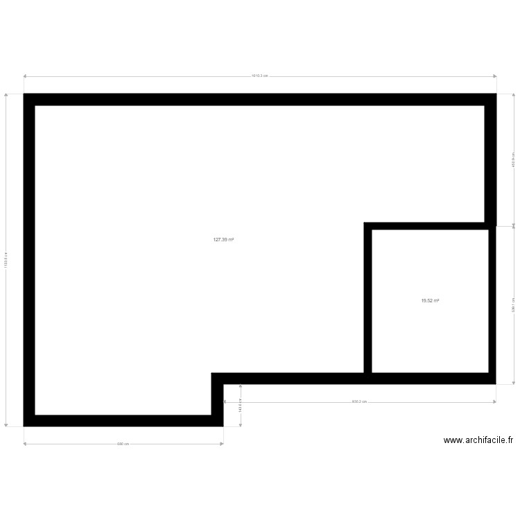 maison plain pied 2. Plan de 0 pièce et 0 m2