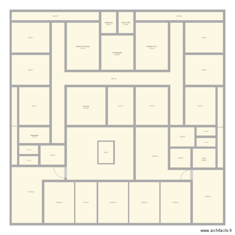 Wissam Office Extended V5. Plan de 0 pièce et 0 m2