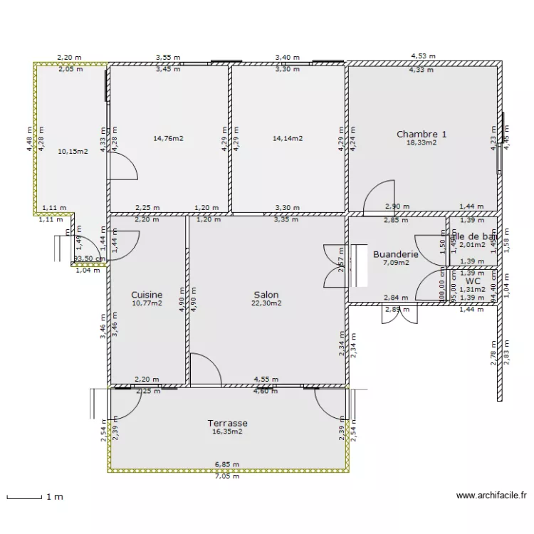 Maison Balat&Atilde;&copy;. Plan de 