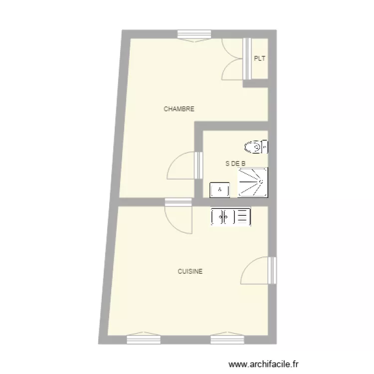 BOUSSARDON 1. Plan de 