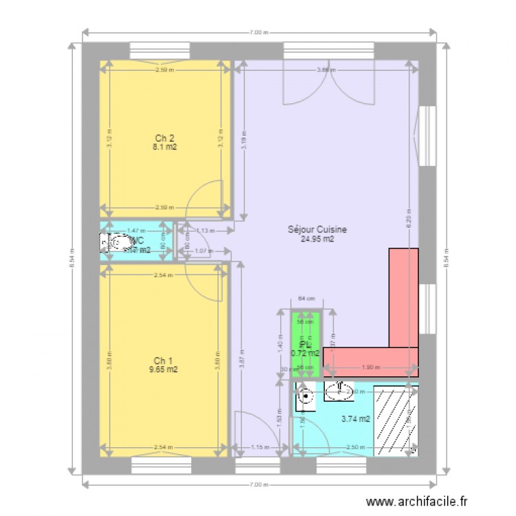 GAVREL. Plan de 0 pièce et 0 m2