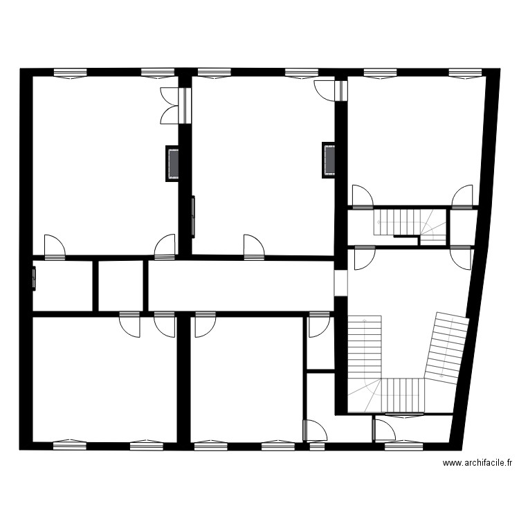 GOSSET. Plan de 0 pièce et 0 m2