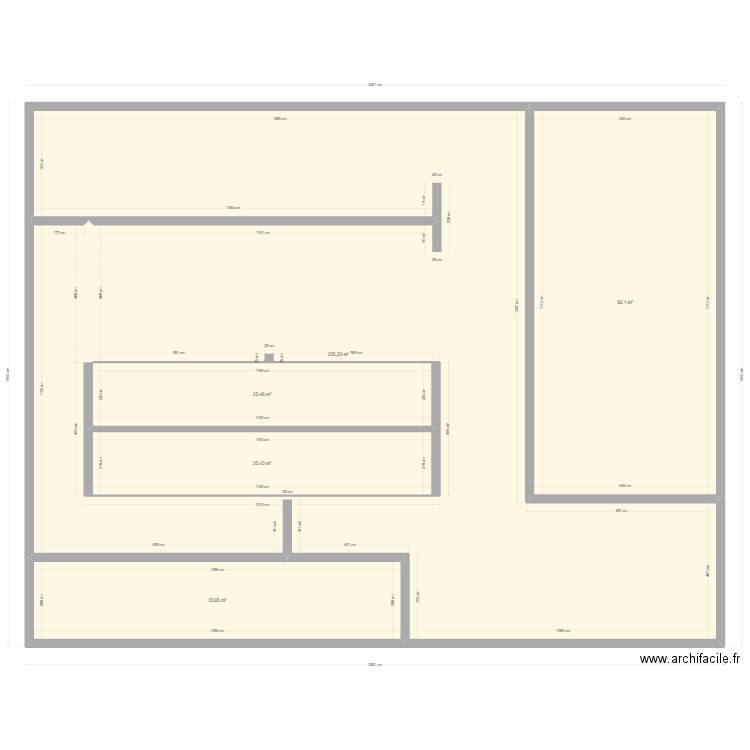 atelier. Plan de 0 pièce et 0 m2
