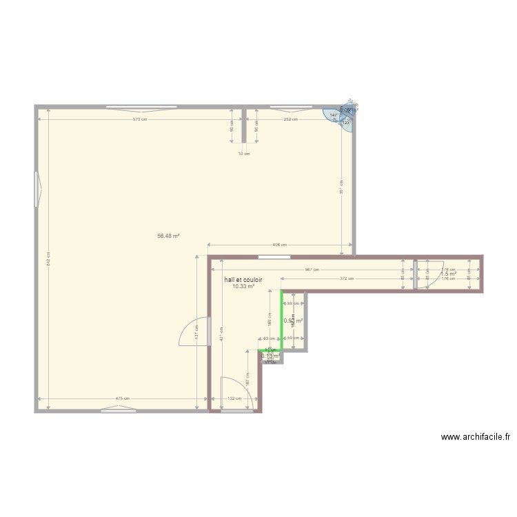 LOMBARD projet. Plan de 0 pièce et 0 m2