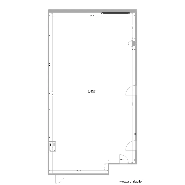 Salle de r&eacute;union. Plan de 0 pièce et 0 m2