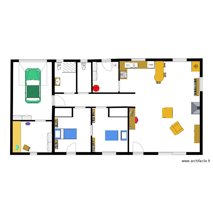 ma maison. Plan de 0 pièce et 0 m2