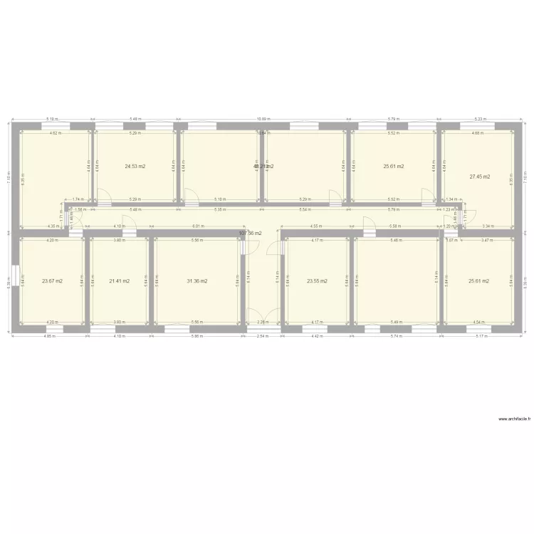 hayange projet rdc 3. Plan de 