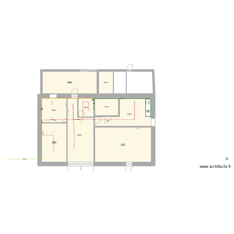 ferme. Plan de 0 pièce et 0 m2