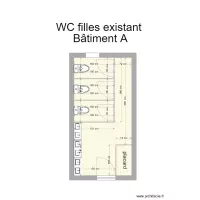 wc bat A filles  existant 