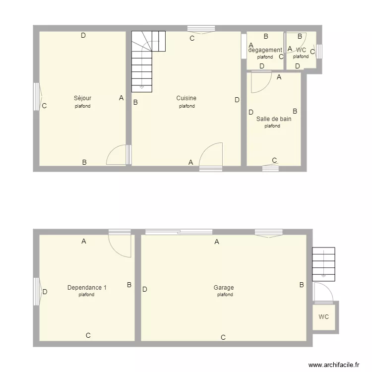 busson rdc. Plan de busson rdc. Plan de