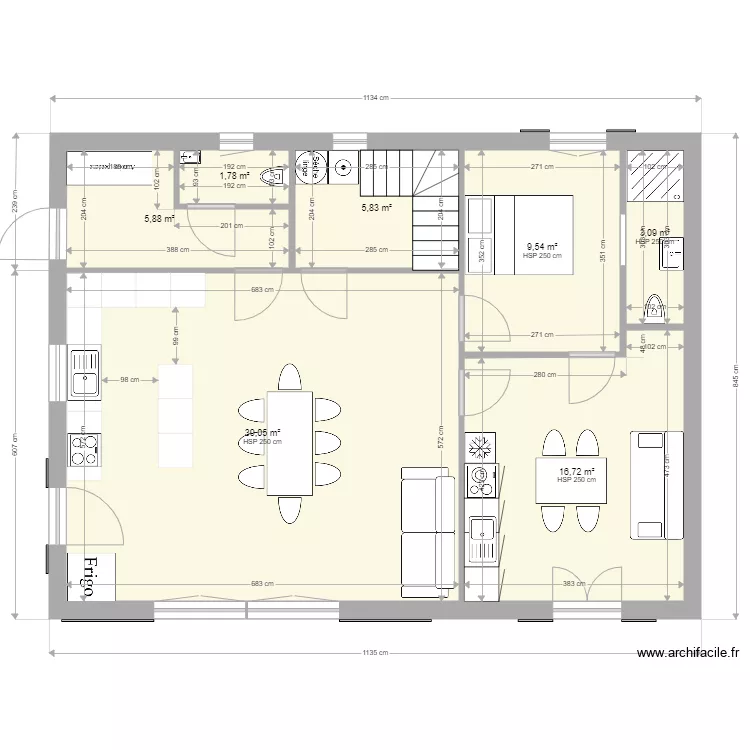 saumane 84 v13.5 RDC. Plan de saumane 84 v13.5 RDC. Plan de
