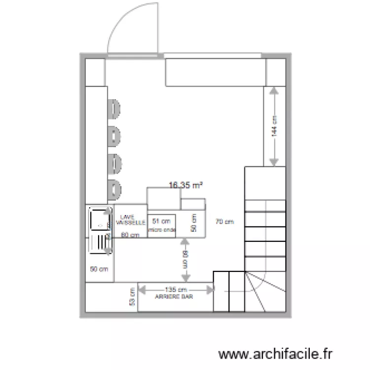 rdc bubble. Plan de rdc bubble. Plan de