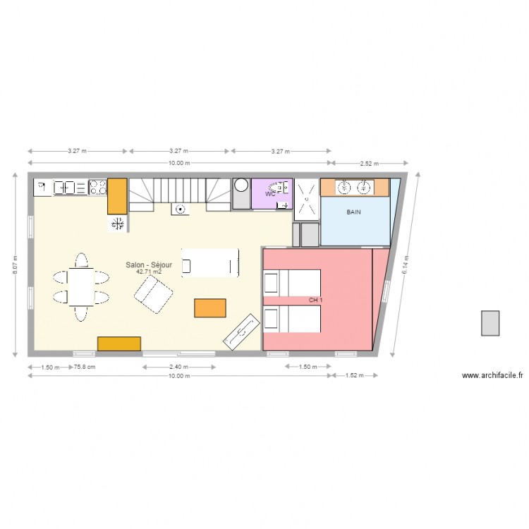 RC Ap 1 dernier projet bis. Plan de 0 pièce et 0 m2