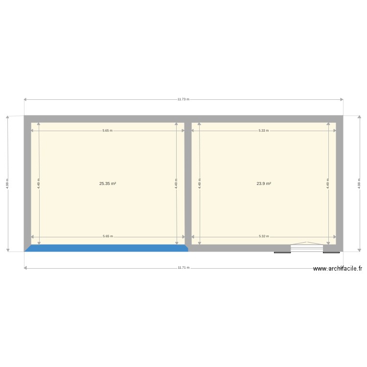 Ancienne facade. Plan de 0 pièce et 0 m2