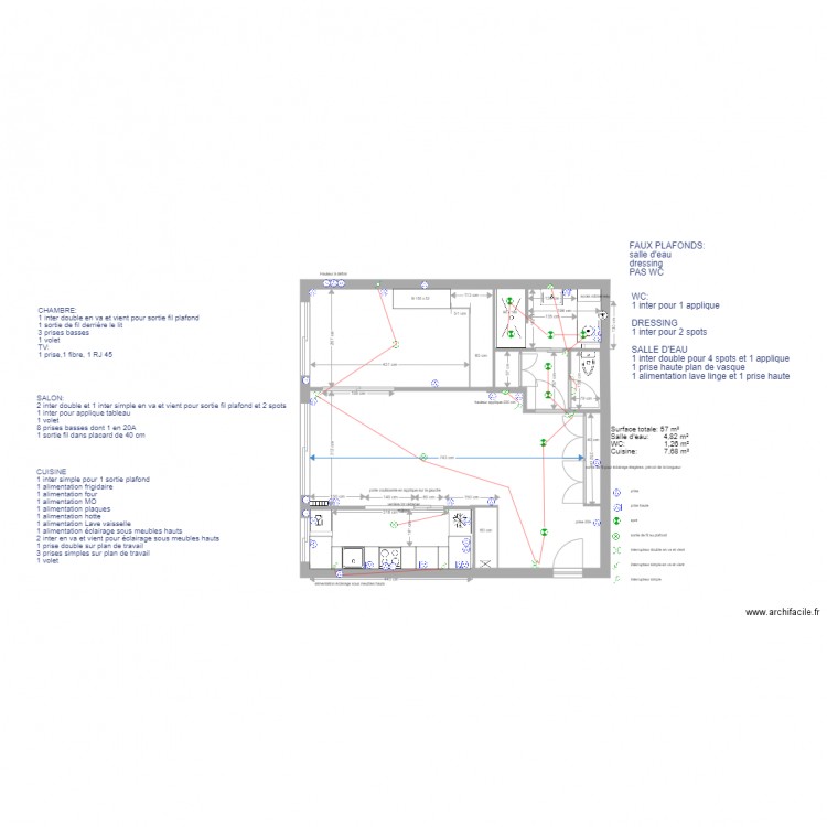 niogret 19 novembre plan électrique. Plan de 0 pièce et 0 m2