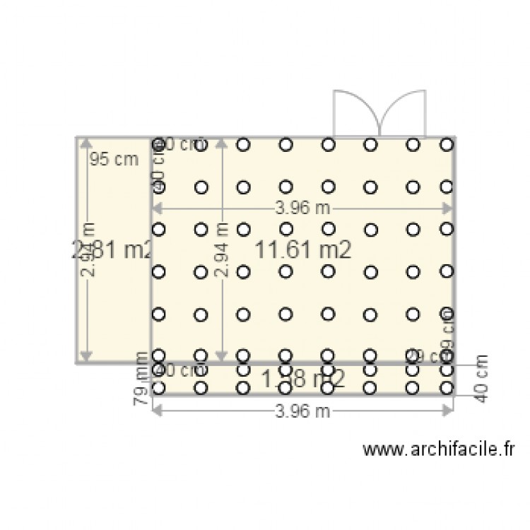 cerulis terrasse etape 1 les plots. Plan de 0 pièce et 0 m2