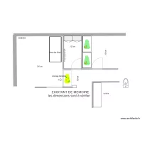 existant dortoir de la 2